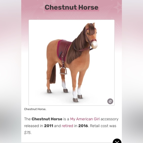 AMERICAN GIRL CHESTNUT HORSE STABLE WESTERN SADDLE SET accessories - Picture 1 of 5